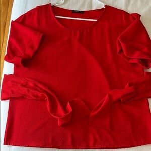 Red Women's Top by West Kei